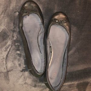Black ballet flats GAP